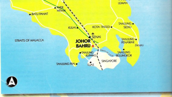 travel map malaysia