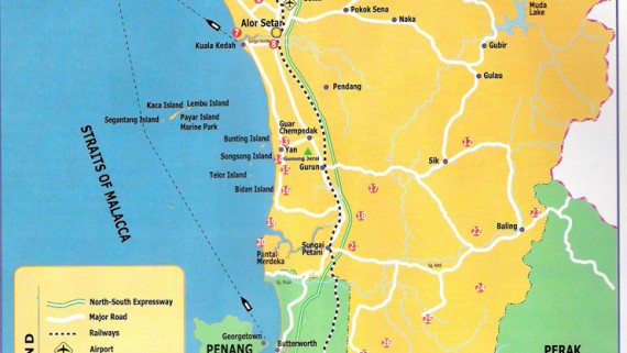 travel map malaysia
