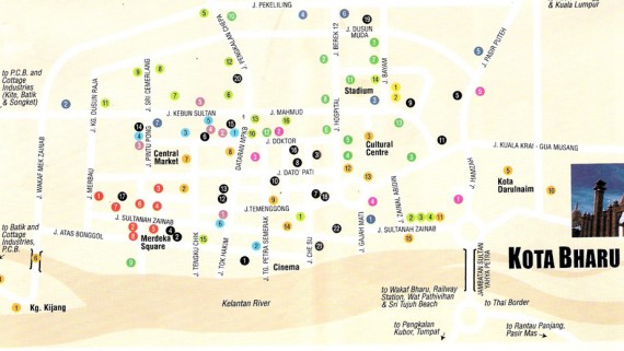 travel map malaysia