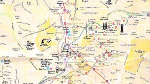 travel map malaysia