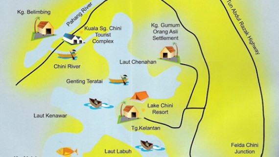 travel map malaysia