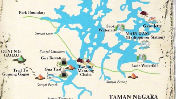 travel map malaysia